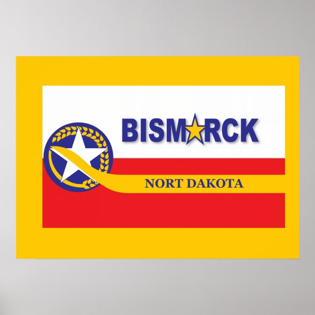 Póster Bismarck City (Frente)