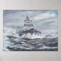 Bismarck frente a la costa de Groenlandia 1900 hor