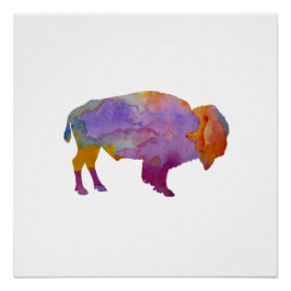 Póster Bison