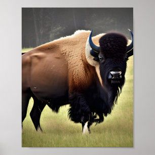 Póster Bison Bison