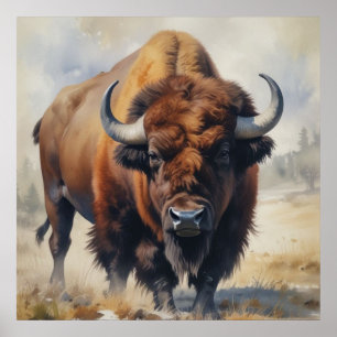 Póster Bison / Búfalo