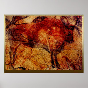 Póster Bisonte 2 de Altamira