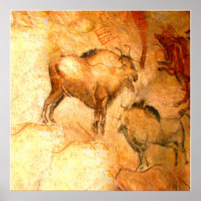 Póster Bisonte de Altamira (Frente)