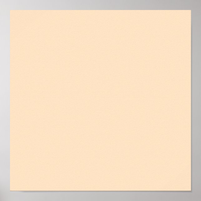 Póster Bisque (color sólido) (Frente)
