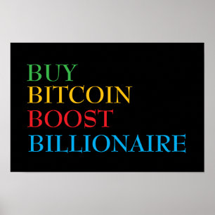 Póster Bitcoin Cripto