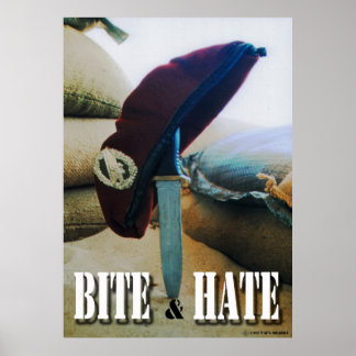 Póster Bite & Hate