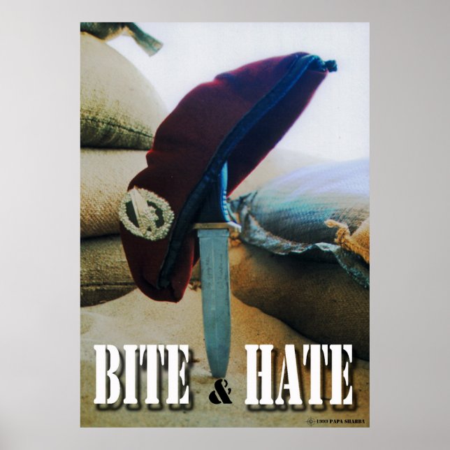 Póster Bite & Hate (Frente)