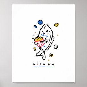 Póster Bite Me
