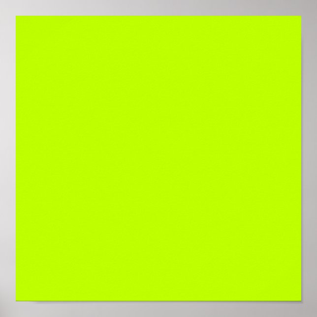 Póster Bitter lime (solid color)  (Frente)