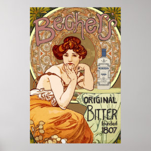 Póster - Bitter Original de Beachers Fundada en 18