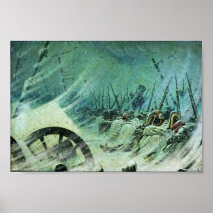 Póster Bivouac nocturno