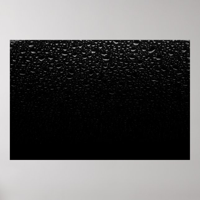 Póster Black and white floral area rug (Frente)