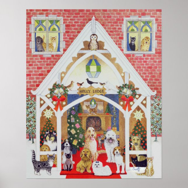 Póster Black and white whiskers (Frente)