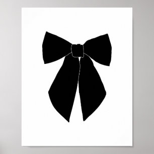 Póster Black Bow