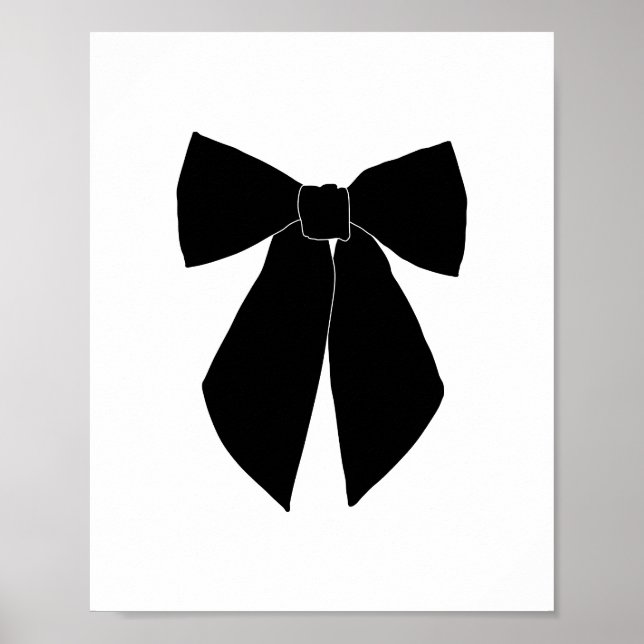 Póster Black Bow (Frente)
