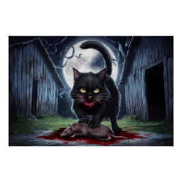 Poster Black Cat and Rat 03
