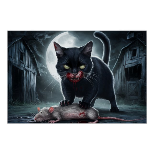 Poster Black Cat and Rat 07 (Anverso)