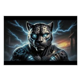 Poster Black Cat and Rat 11 B
