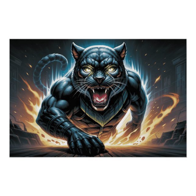 Poster Black Cat and Rat 11 H (Anverso)