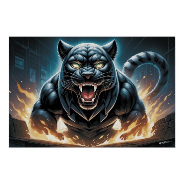 Poster Black Cat and Rat 11 I (Anverso)