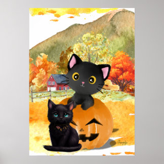 Póster Black Cats “Mommy and Me” Wall Art Poster