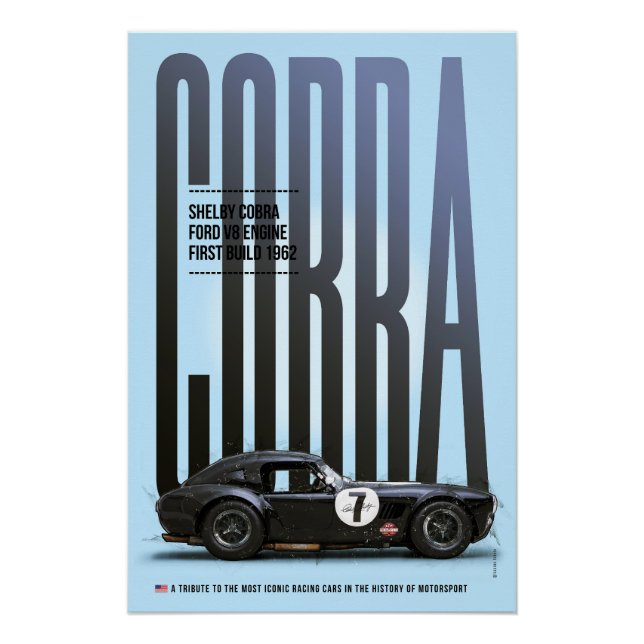 Póster  Black Cobra Competition Tribute (Anverso)