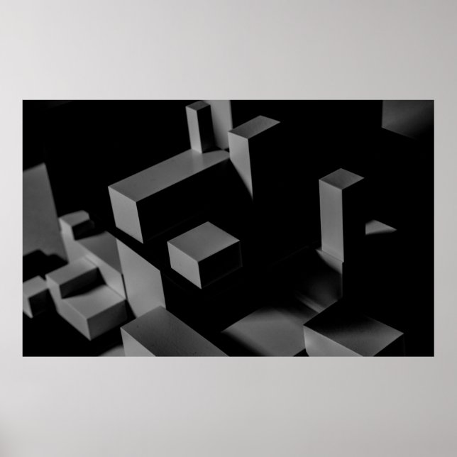 PÓSTER BLACK CUBE (Frente)