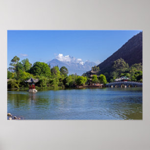 Póster Black Dragon Pool - Yunnan, China