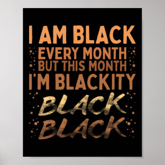 Póster Black Every Month Black History Bhm Blm African