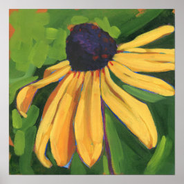 Póster Black Eyed Susan Large Floral