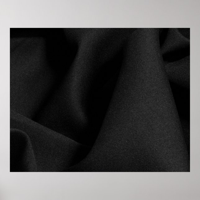 Póster Black fabric material (Frente)