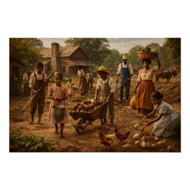 Póster Black Farm Family Series 1 (Anverso)