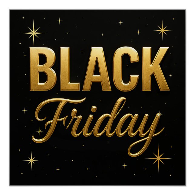 Póster Black Friday  (Anverso)