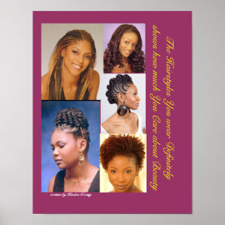 Póster Black Hairstyles