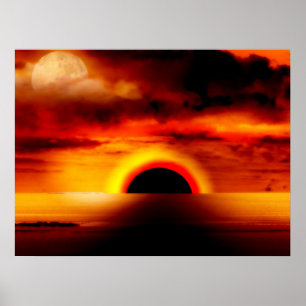 Póster Black Hole Sun