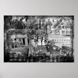 Póster "Black Holocaust" Poster