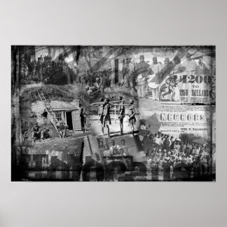 Póster "Black Holocaust" Poster