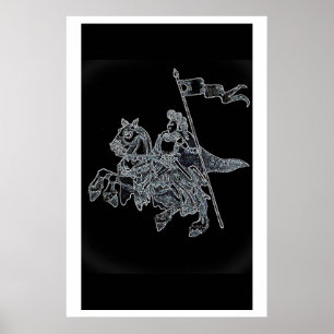 Póster Black Knight
