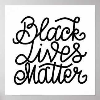 Póster Black Lives Matter