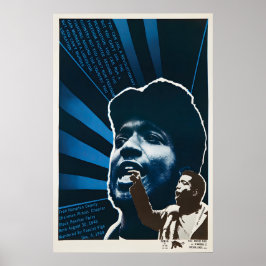 Póster Black Panther Quote Poster 1970s Revolution Art