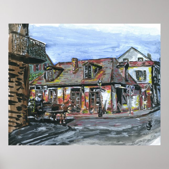 Póster Black Smith Shop, Nueva Orleans (Frente)