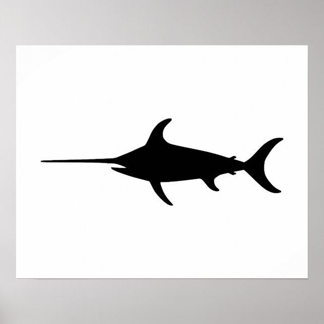Póster Black Swordfish (Frente)