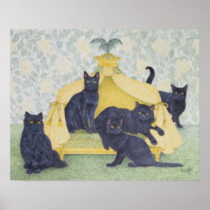 Póster Black velvet