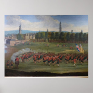 Póster Black Watch en Glasgow Green