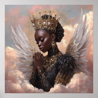 Póster Black Woman Empowerment Art