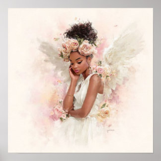 Póster Black Woman Empowerment Art
