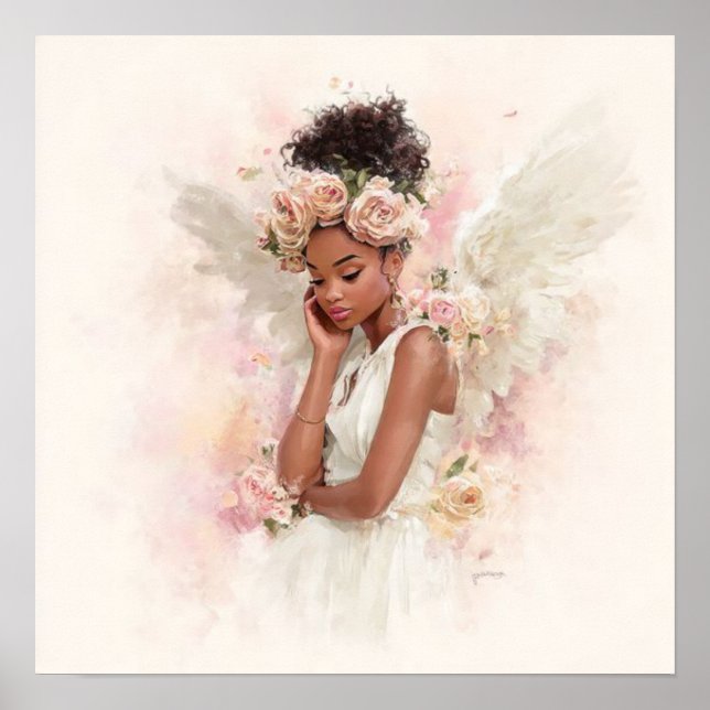 Póster Black Woman Empowerment Art (Frente)