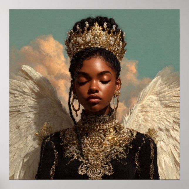 Póster Black Woman Empowerment Art (Frente)