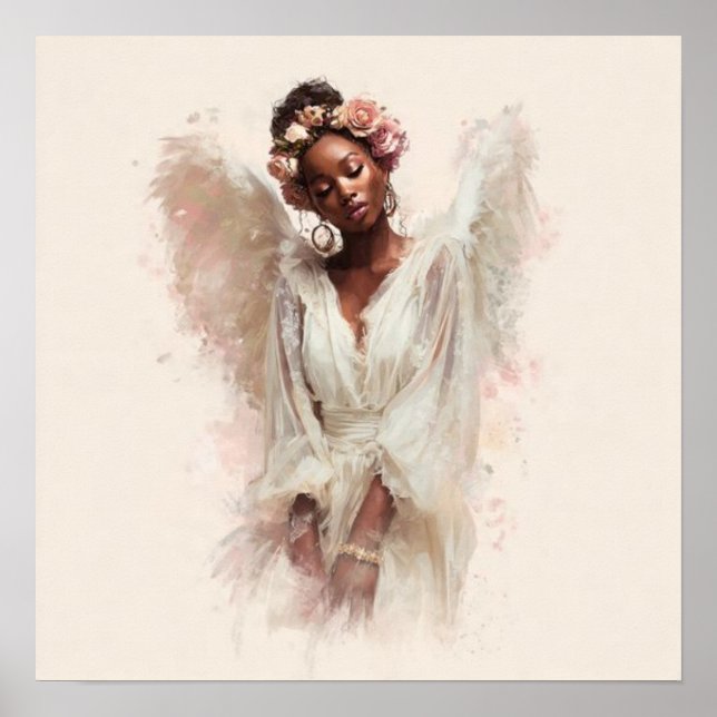 Póster Black Woman Empowerment Art (Frente)