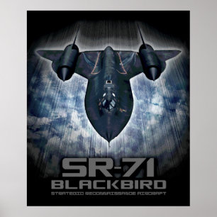Póster Blackbird SR-71